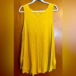 Old Navy | Luxe Tank Top | Yellow | Size XL